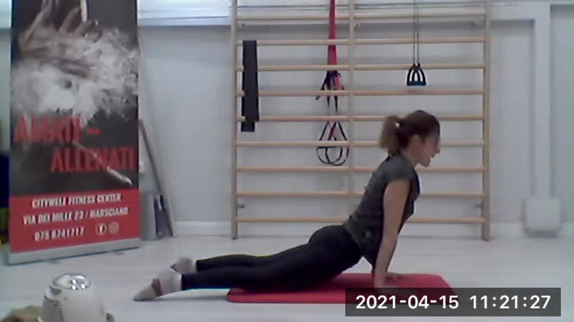 Pilates lezione n.17